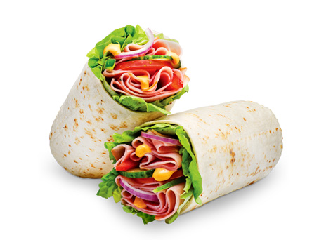 Wrap Steak Cheese Subway