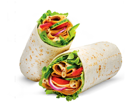 Wrap Steak Cheese Subway