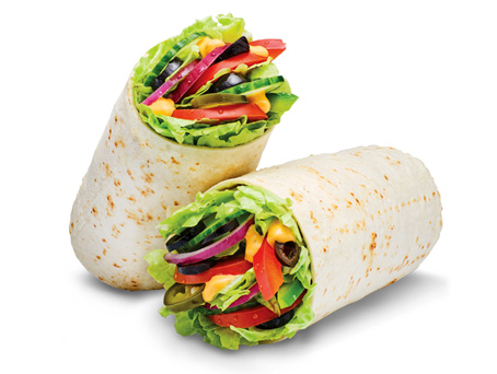 Wrap Steak Cheese Subway